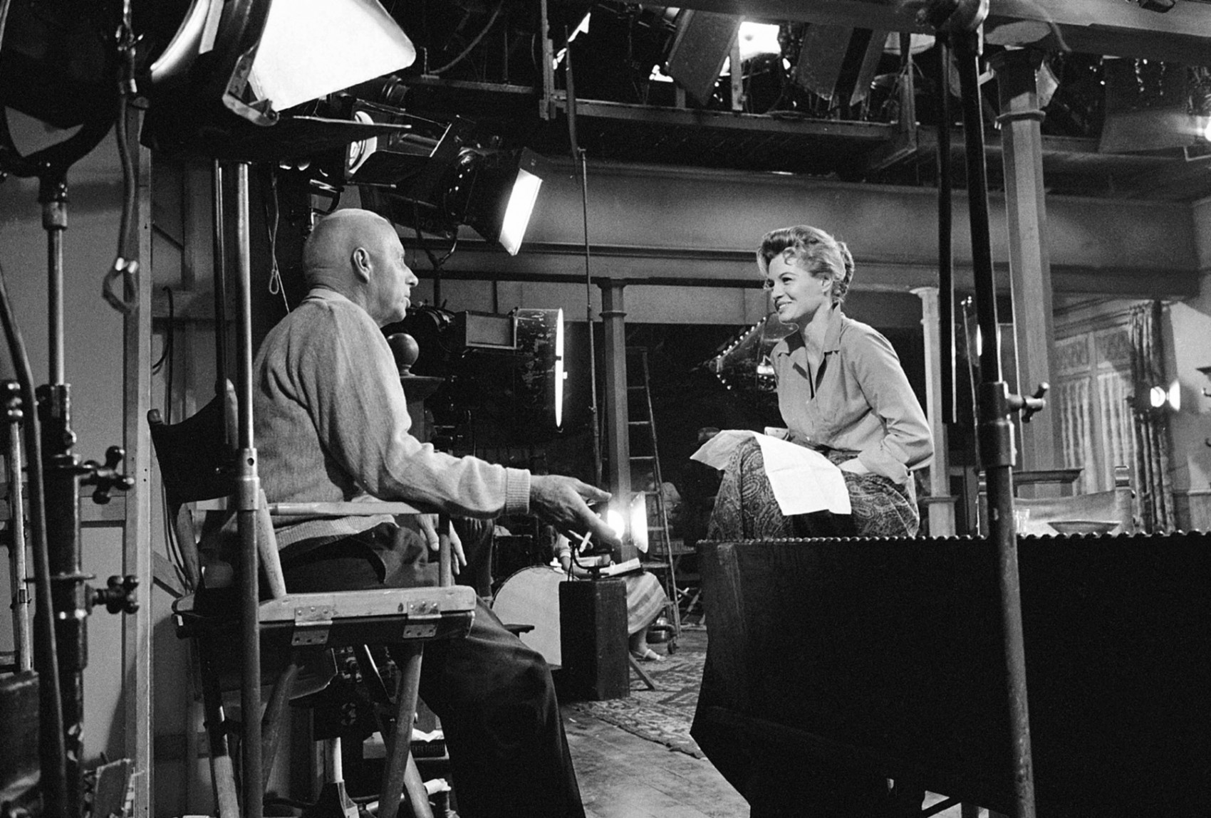 howard hawks rio bravo set backstage