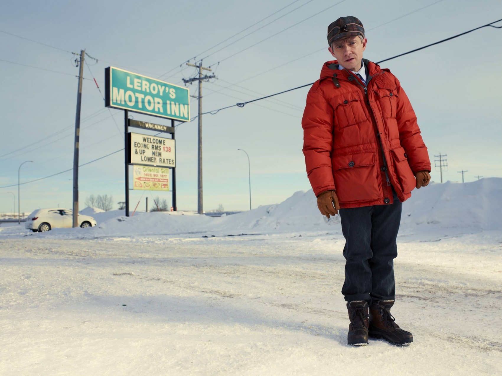 FARGO martin freeman 01 phone booth