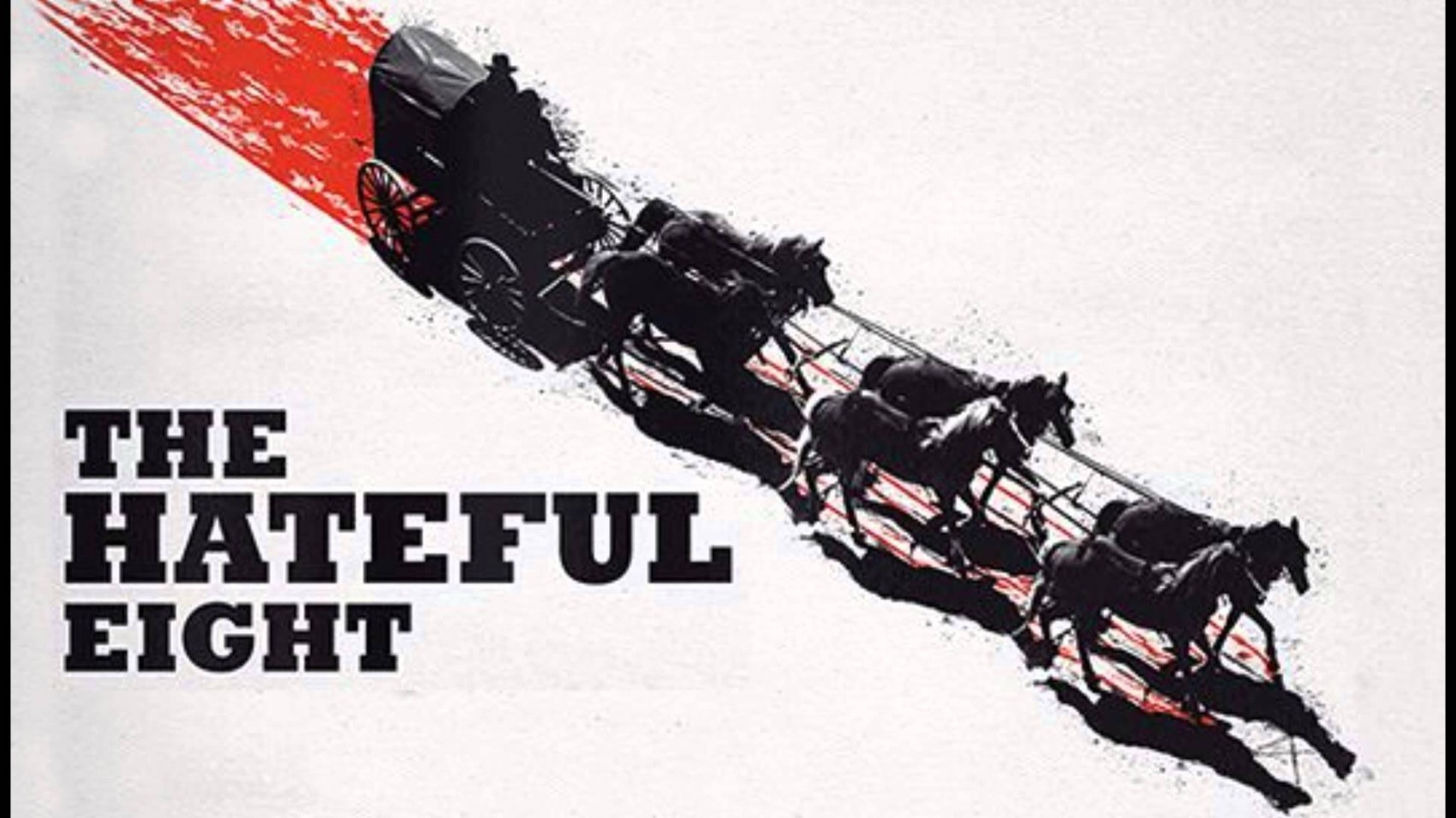 The Hateful eight poster Tarantino