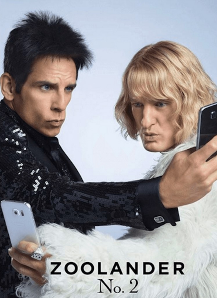 Owen Wilson Ben Stiller Zoolander 2 poster
