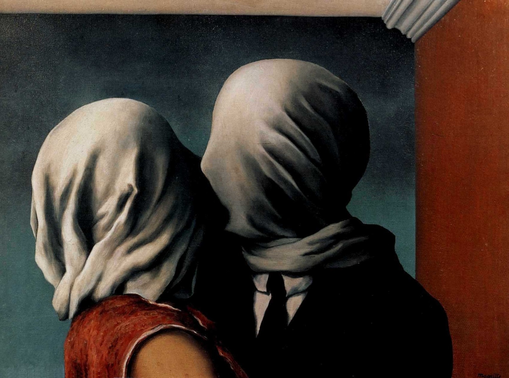 René Magritte Gli amanti, 1928  ©C. Herscovici, Brussels/ARS-Artists Rights Society, New York