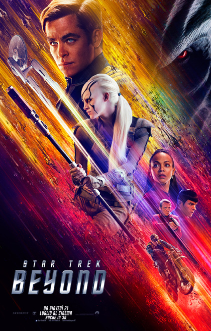 Star Trek Beyond Chris Pine poster