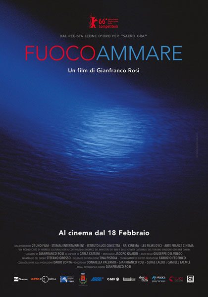 Locandina Fuocoammare Oscar 2017 Berlinale