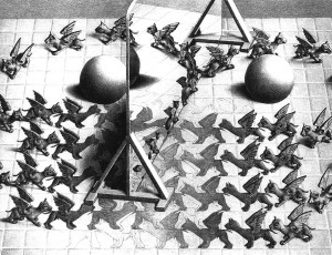 (In copertina: M.C. Escher Specchio magico, 1946 ©M.C. Escher Foundation)