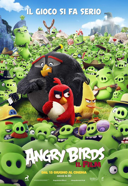 Angry Birds il film locandina