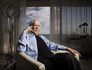 Portrait of American director Robert Altman