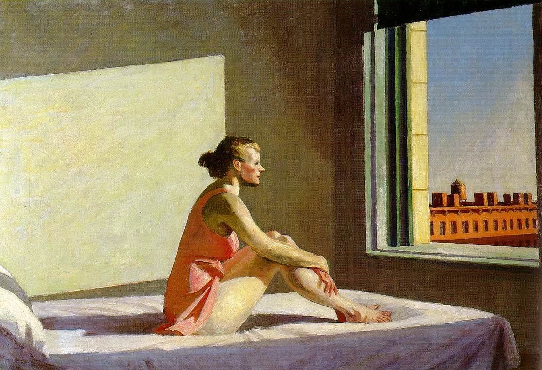 Edward Hopper Morning Sun (1954). ©Columbus Museum of Art, Ohio Howald Fund Purchase 1954.031