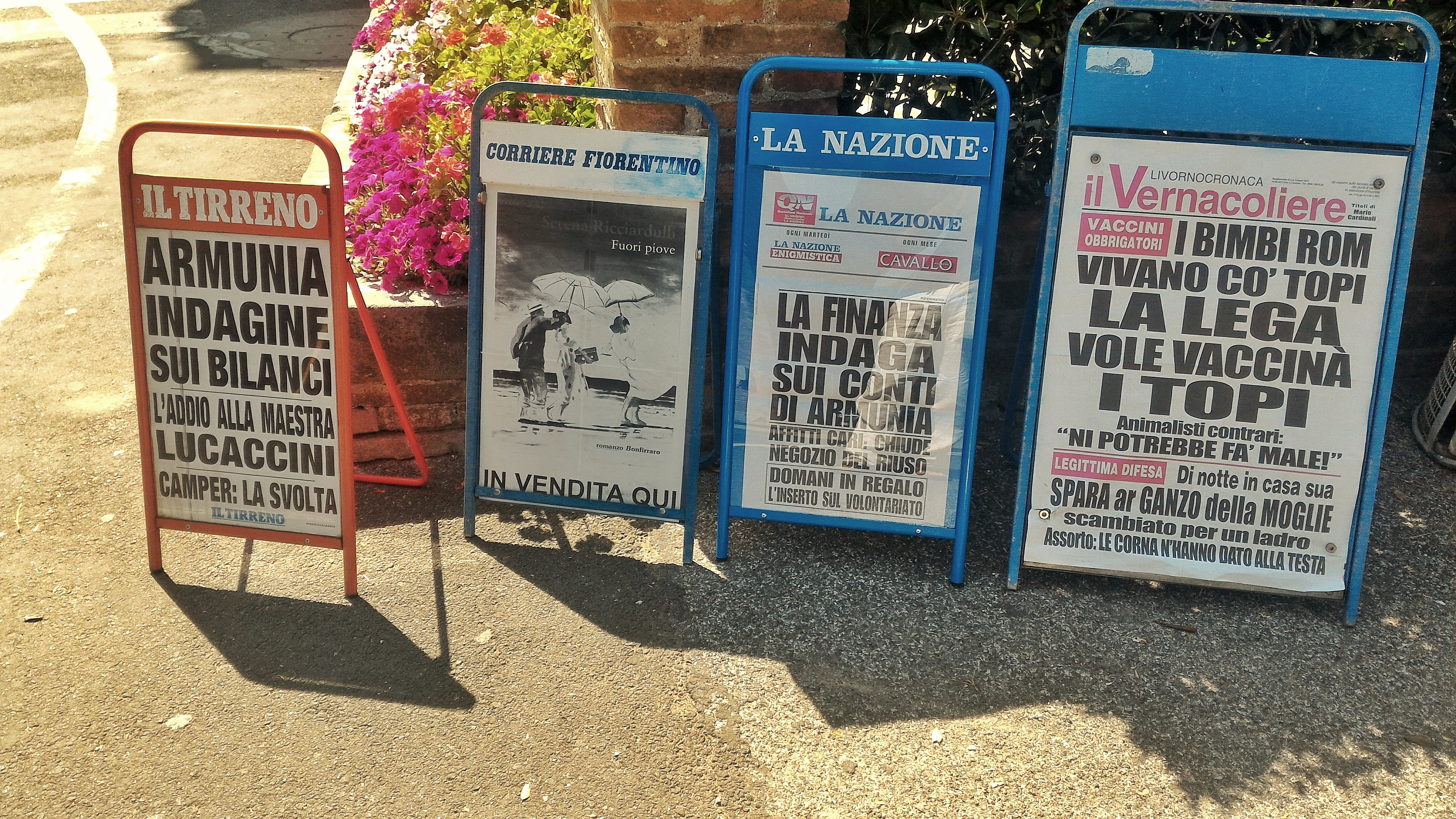 Stazione di Castiglioncello, 23 giugno 2017. Foto ©Giulio Sonno