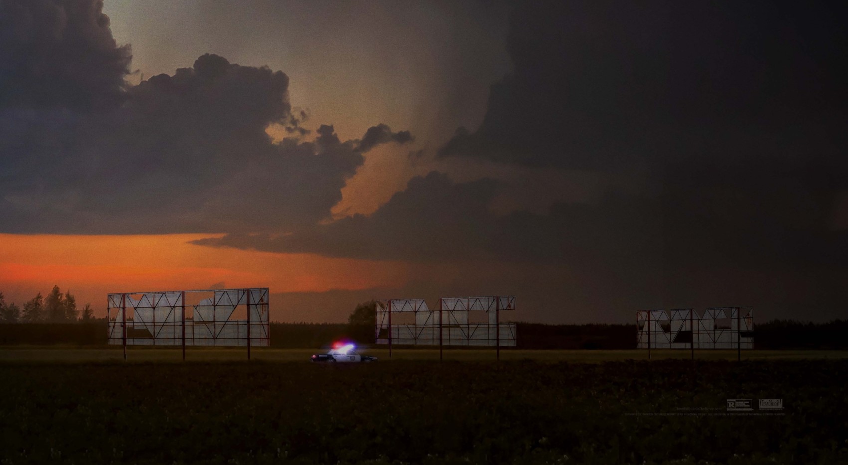 THREE BILLBOARDS OUTSIDE EBBING, MISSOURI poster