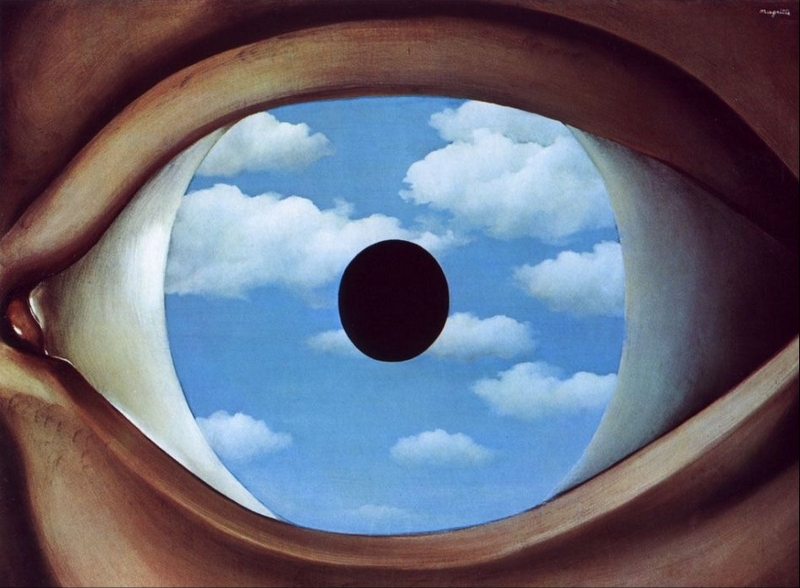 Magritte - Il falso specchio