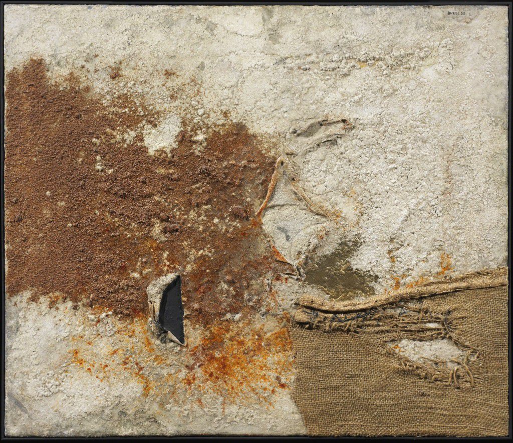 Alberto Burri A.1 (1953) ©Tornabuoni Arte, Firenze