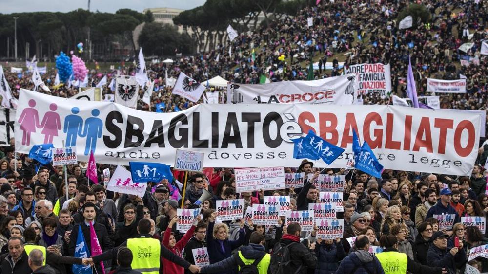 Family Day. Roma, 30 gennaio 2016. Foto ©La Stampa (fonte)