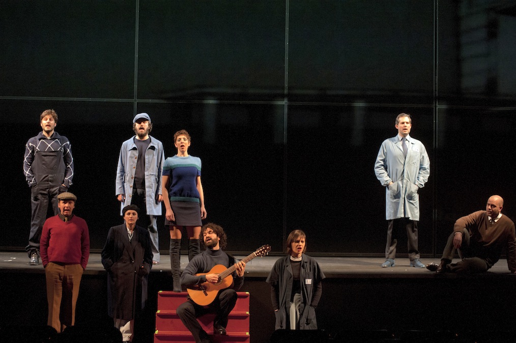 Claudio Longhi La classe operaia va in paradiso. Foto di scena ©Giuseppe Distefano