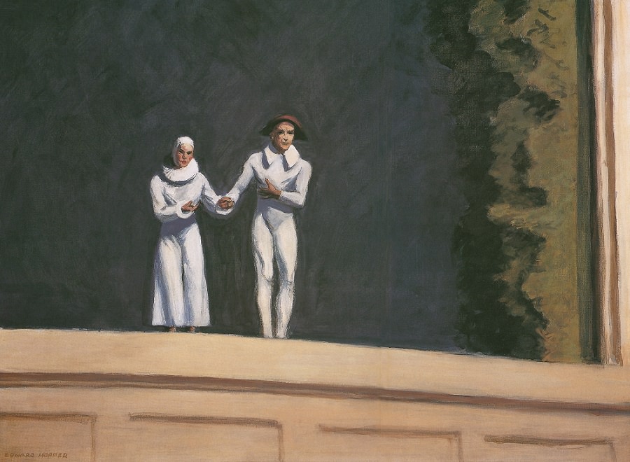 Hopper - two comedians