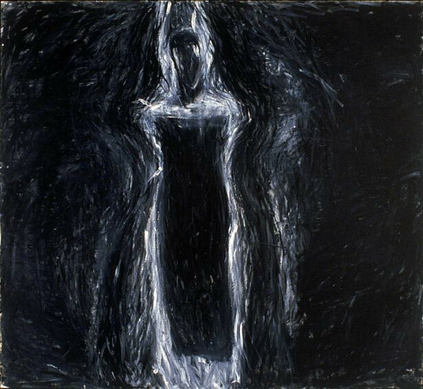 Susan Rotherberg Black Dress (1982) ©MoCA, Los Angeles, California