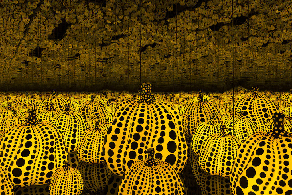 Yayoi Kusama All the Eternal Love I Have for the Pumpkins (2016). ©Yayoi Kusama & Fine Arts, Tokyo