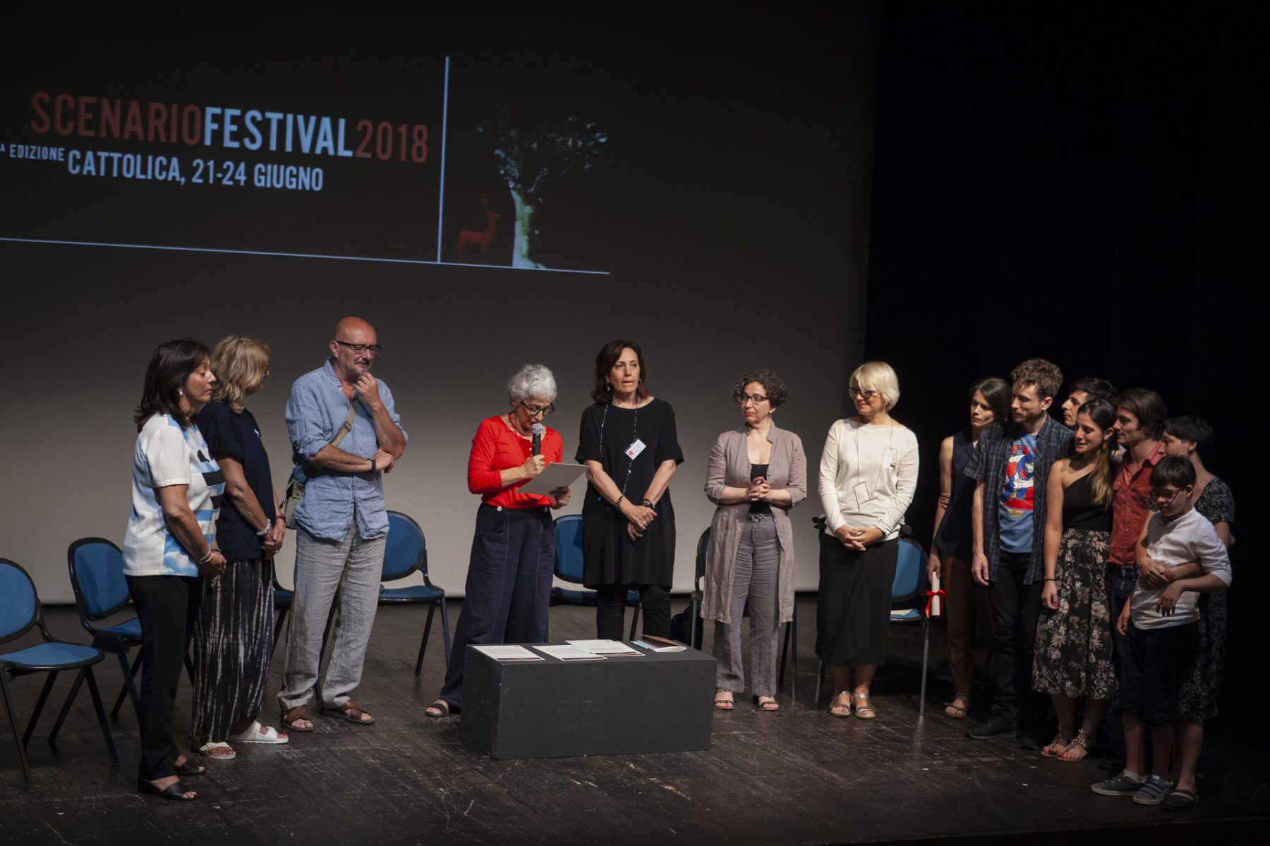 Premiazione Scenario Infanzia 2018. Foto ©Ilaria Scarpa