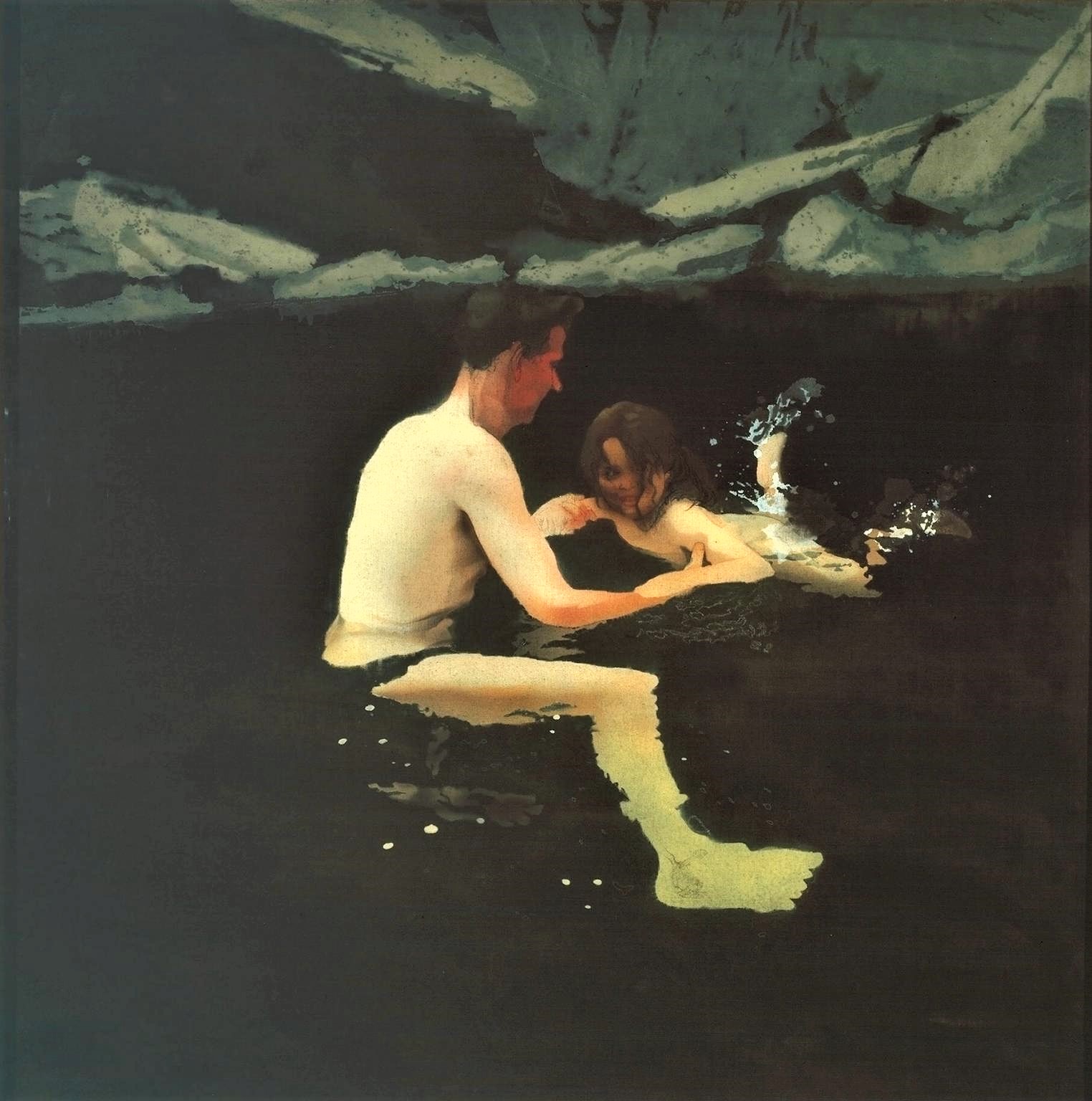 Melanie and Me Swimming 1978-9 Michael Andrews 1928-1995 Purchased 1979 http://www.tate.org.uk/art/work/T02334