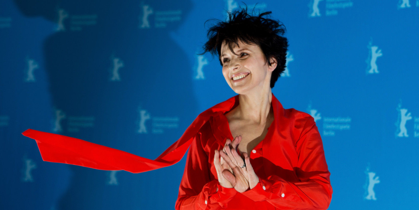 (FILES) In this file photo taken on February 12, 2013 French actress Juliette Binoche poses during a photocall for the premiere of the film "Camille Claudel 1915" presented in the Berlinale Competition of the 63rd Berlin International Film Festival in Berlin. - Juliette Binoche, one of France's most recognised actresses and Oscar winner has been nominated as president of the International Jury at the 69th Berlin International Film Festival, organisers said on December 11, 2018. (Photo by Johannes EISELE / AFP)