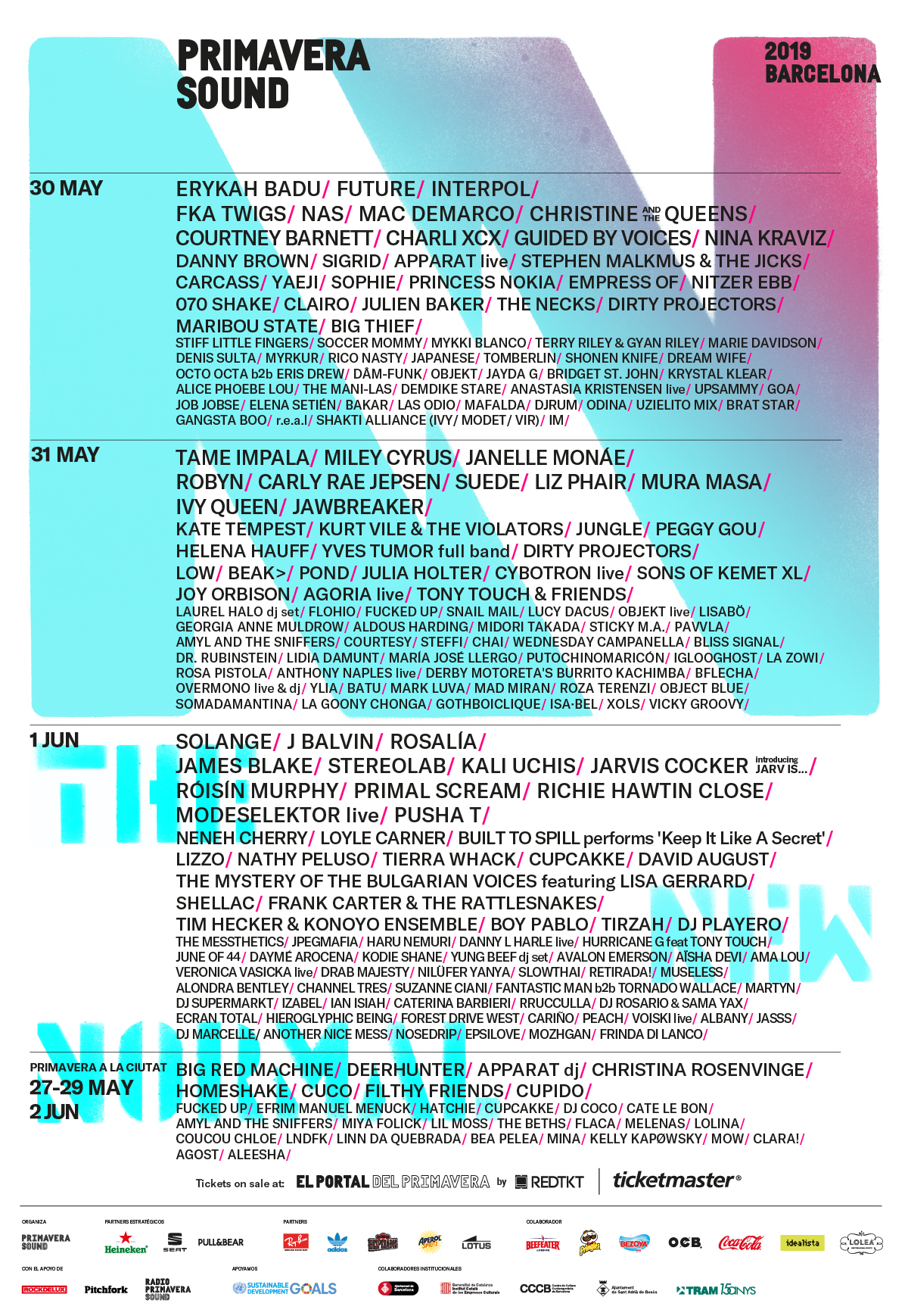 Primavera Sound programma