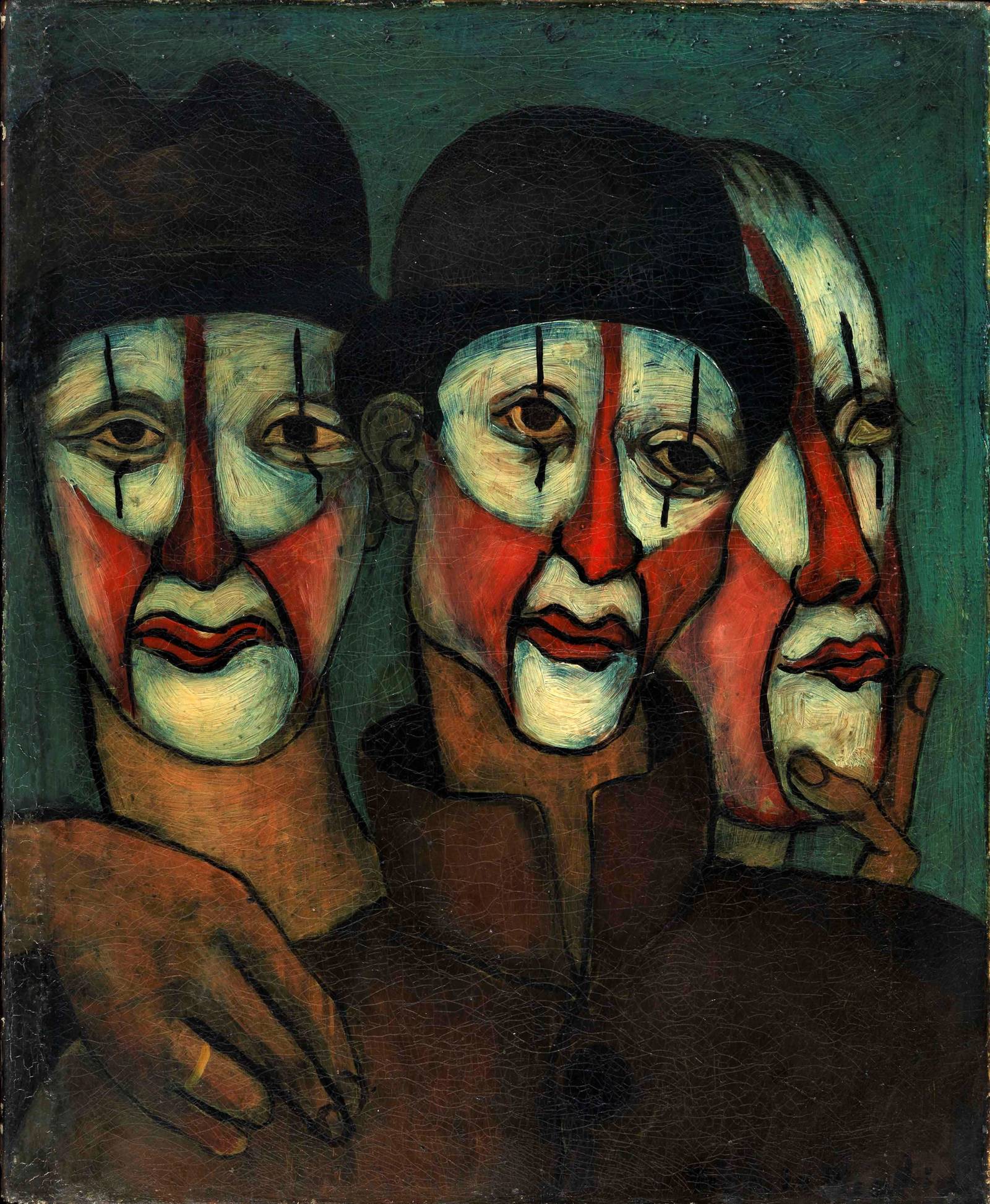 Picabia Trois Mimes (1936). ©Galerie Michael Haas